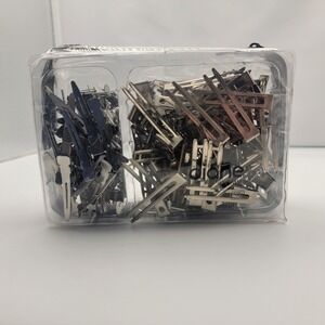 Diane Hair double prong Clip Set Metal Alligator Curl Barrettes UNSURE HOW MANY